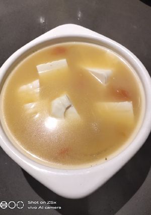 A picture of Tofu Soup.