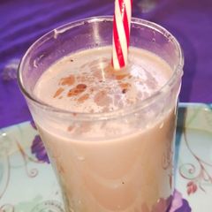A picture of Ragi chocolate milkshake.