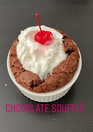 Foto resep Chocolate soufflé
