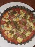Pizza con Masa de Avena