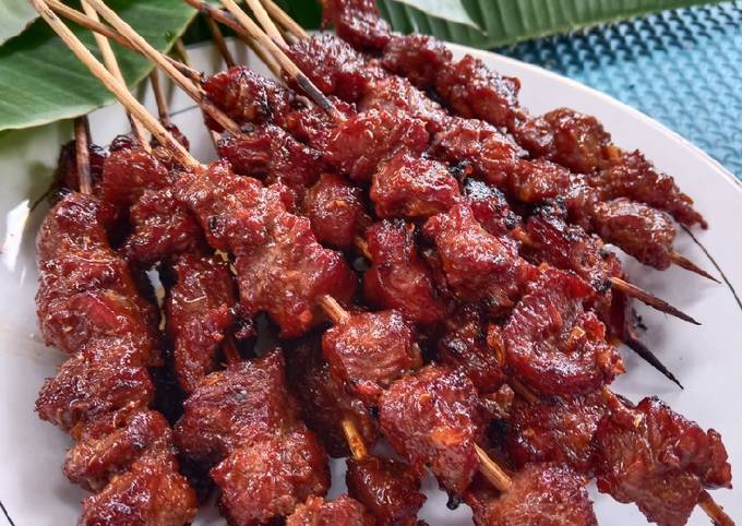 Anti Ribet, Membuat Sate Daging Sapii Untuk Jualan