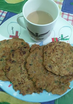 A picture of Jowar masala roti.