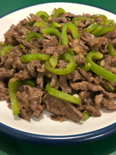 青椒炒牛肉 的食譜成品照片