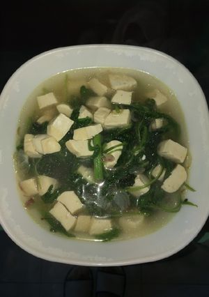 Foto resep Bening Tahu Bayam