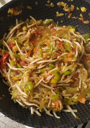Una foto de Wok solo verduras
