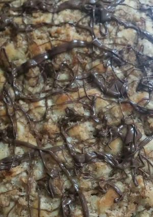 صورة لوصفة طريقة عمل كيكة التفاح بالنوتيلا