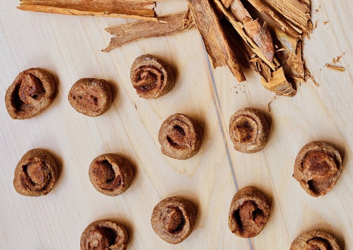 Mini rolls de canela saludables de Yrdús 🍥