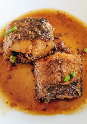 Hình của món Cá lóc kho.