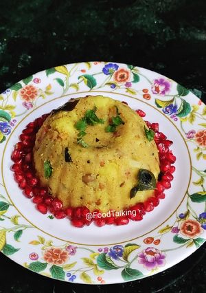 A picture of Cauliflower Sooji Upma.