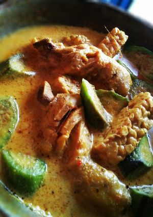 Foto resep Kare ayam (tempe terong)