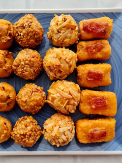 Una foto de Panellets de boniato