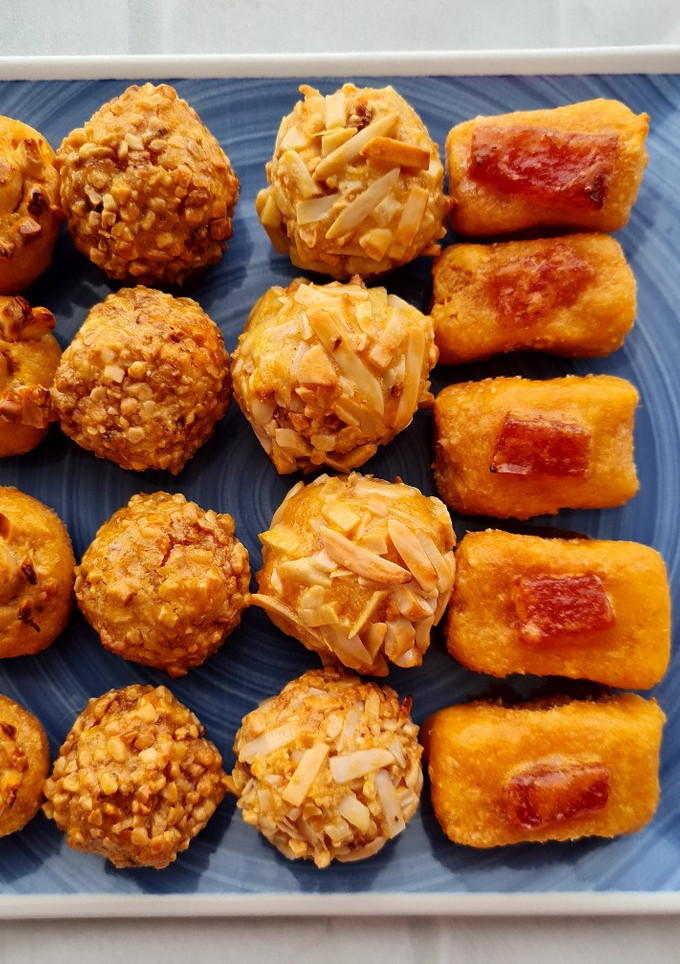 Una foto de Panellets de boniato