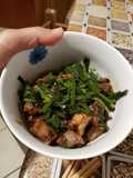Tumis kucai&jantung sapi mudah