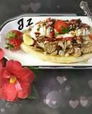 🍌🍒🍝Breakfast Banana Split 🍝🍒🍌
