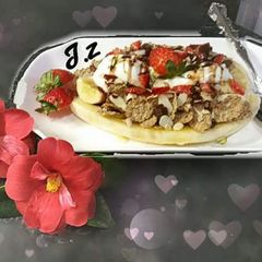 A picture of 🍌🍒🍝Breakfast Banana Split 🍝🍒🍌.