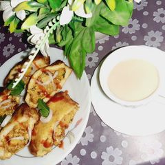 A picture of Delicious breakfast.