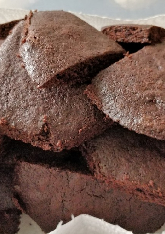 Una foto de Cookies esponjosas de chocolate y sarraceno (Sin gluten)