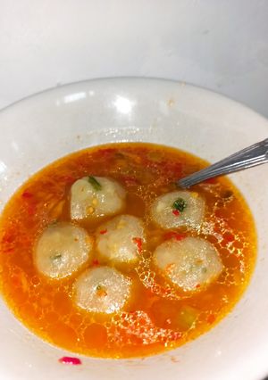 Foto resep Cilok Kuah Pedas