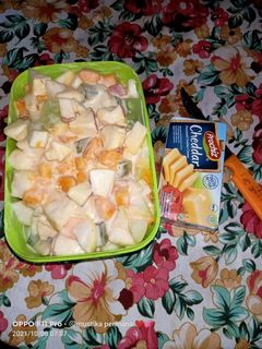 Foto resep Salad buah sederhana