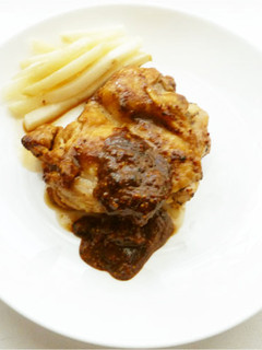 A picture of Garlic Mustard Yogurt Chicken.