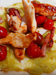 Una foto de Tortillas picantes de pollo