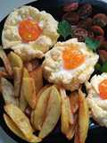 Huevos en nube