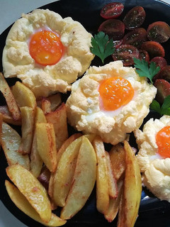 Una foto de Huevos en nube