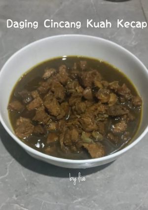 Foto resep Daging Cincang Kuah Kecap