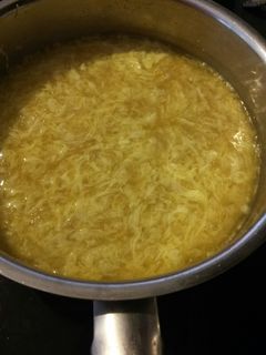 A picture of Easy Egg Drop Soup.