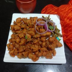 Onion pakoda A picture of Onion pakoda.