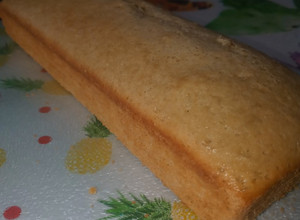 Una foto de Budín de Vainilla con harina de Avena
