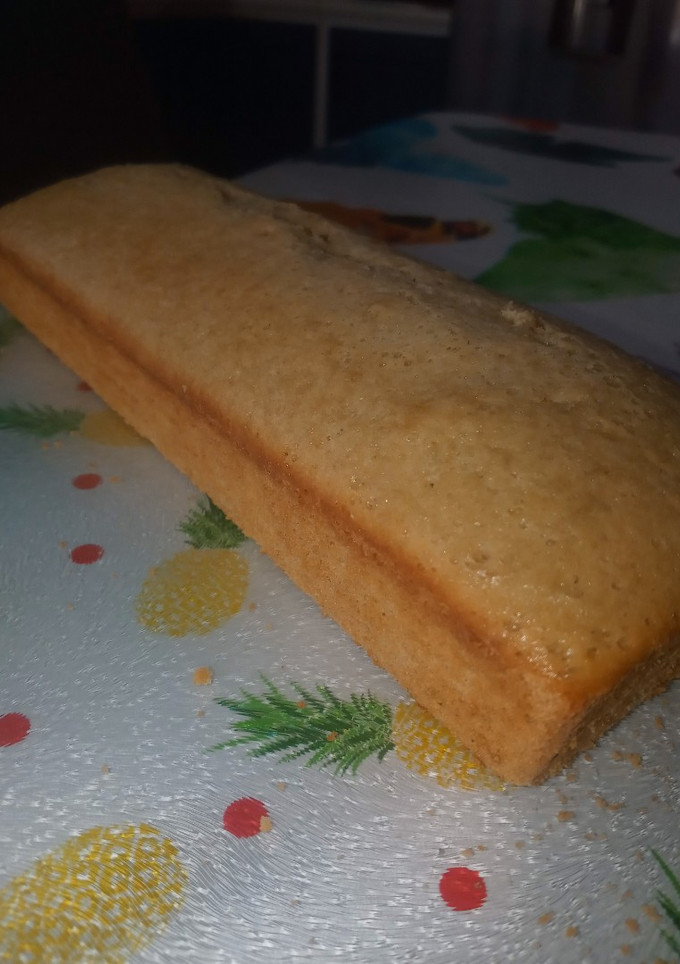 Una foto de Budín de Vainilla con harina de Avena
