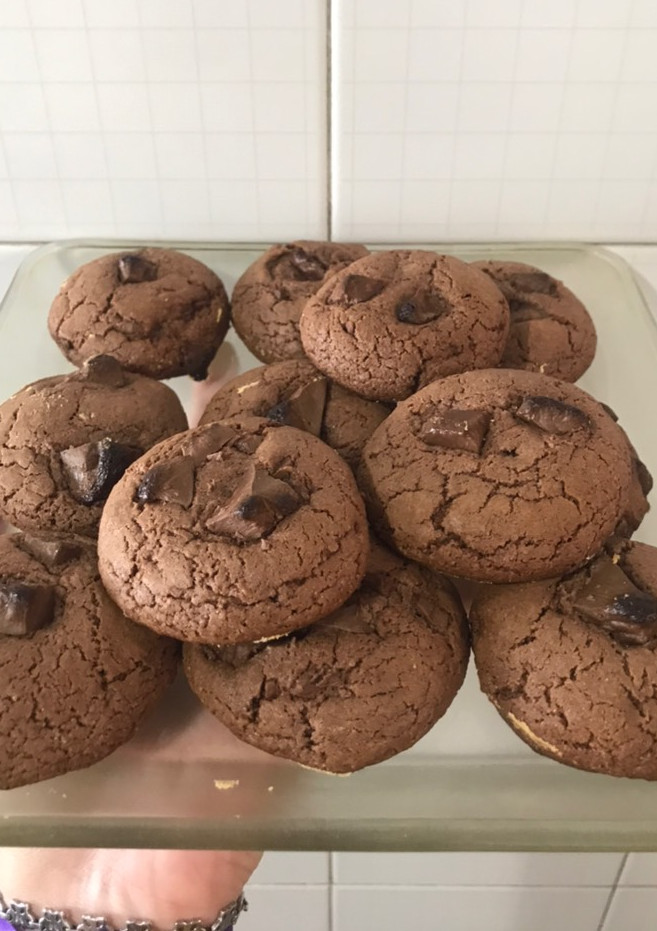 Una foto de Galletitas de Brownie