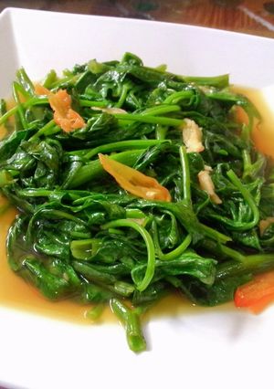 Foto resep Tumis kangkung hijau