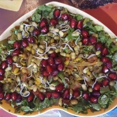 A picture of Sprouted Moong Ki Sabji.