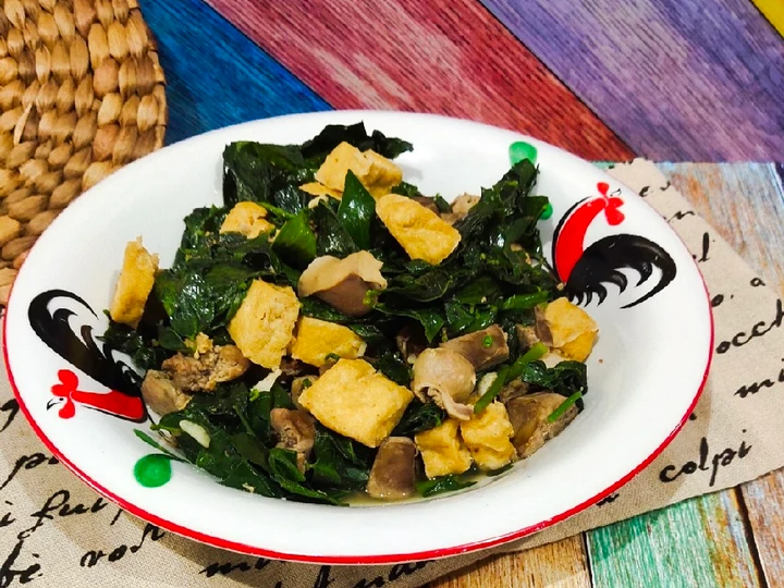 Cara Simple Membikin Resep  Cah Daun Katuk Tahu Hati Ampela Ayam yang Lezat Sekali, Bikin Ketagihan