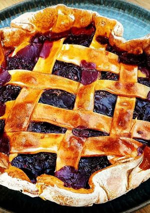 Une photo de Tarte aux cerises