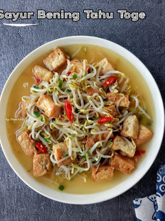 Foto resep Sayur Bening Tahu Toge