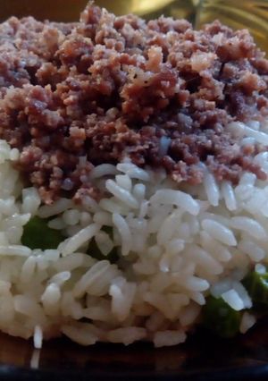 صورة لوصفة رز ببازيلا