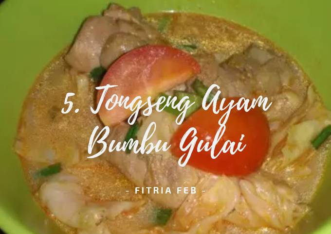 Anti Ribet, Buat 5. Tongseng Ayam Bumbu Gulai Enak