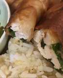 Spring rolls (shiso + umeboshi + sea weed)