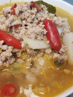 รูปของ แกงอ่อมหมูสับ E-san style
