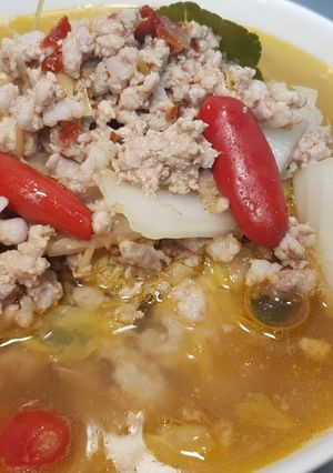 รูปของ แกงอ่อมหมูสับ E-san style