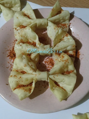 Cara Gampang Menyiapkan Resep  Pangsit Pita Goreng yang Enak, Lezat Sekali