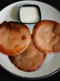 Bajra beetroot mini pancakes (savoury)