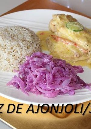 Una foto de Arroz de sésamo/ajonjolí