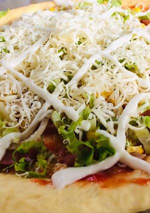 Foto resep Pizza Teflon empuk