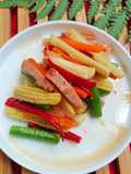 Tumis Putren, Wortel, Buncis, dan Sosis