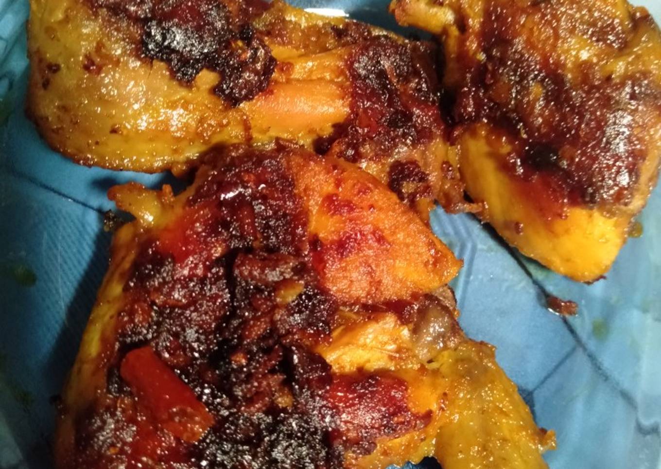 Ayam panggang bumbu pedas ala ammik syifa