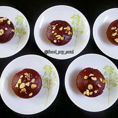A picture of Hearty Chocolate-Beetroot Muffins (Eggless).